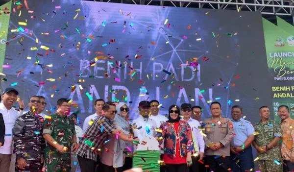 Launching program Mandiri Benih 2025 (dok. Syamsi/kabarMakassar)