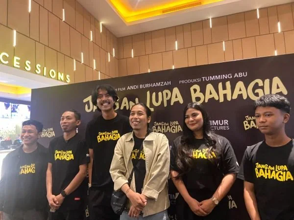 Gala Premier Jangan Lupa Bahagia (Dok: Nofi KabarMakassar)