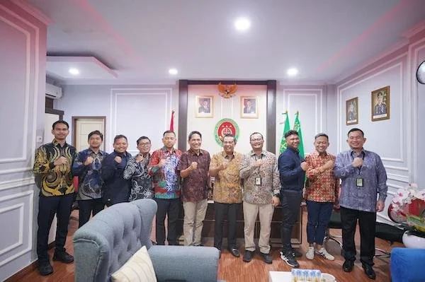 Pertamina Sulawesi Perkuat Silaturahmi dengan Kejaksaan Tinggi Gorontalo. Dok. Ist