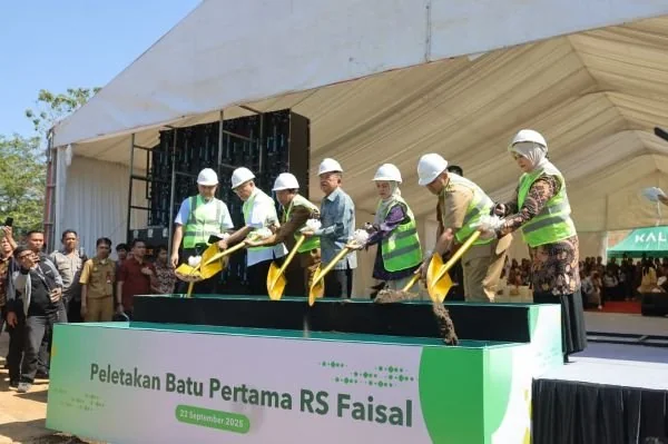 Peletakan Batu RS Islam Faisal, (Dok: Sinta Kabar Makassar).