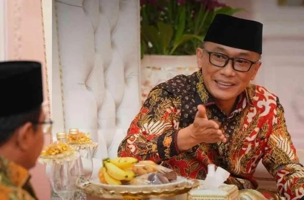 Pj Gubernur Sulsel, Prof Zudan Arif Fakrulloh di Rumah Jabatan Gubernur  (Dok :  ist).