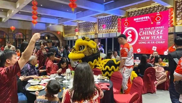 Novotel Makassar Grand Shayla merayakan tahun baru imlek (Dok : Ist).