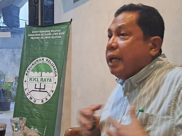 Ketua Badan Pengurus Wilayah (BPW) Kerukunan Keluarga Luwu Raya (KKLR) Provinsi Sulawesi Selatan, Ir Hasbi Syamsu Ali. Dok. Ist