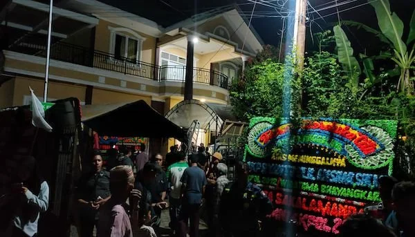 Susana rumah duka AKP Ryanto Ulil (Dok: Atri KabarMakassar)