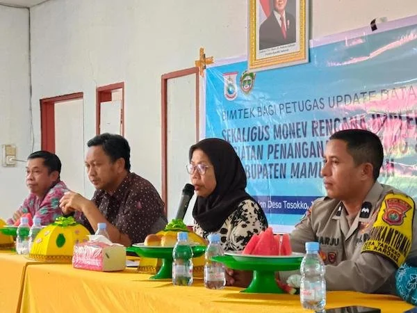 Pertemuan lintas sektor bersama Pemerintah Kabupaten dan Desa di Desa Tasokko, Kecamatan Karossa, Kabupaten Mamuju Tengah(dok:ist)