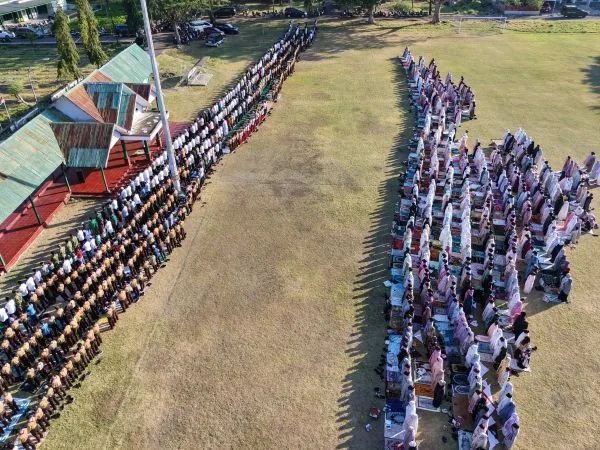 Bupati Bantaeng bersama warga  gelar Shalat Istisqa hadapi kemarau (Dok: Ist)