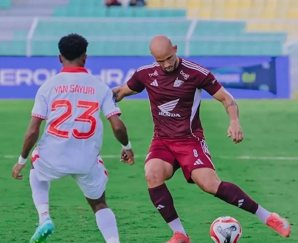 Tangkapan Layar PSM Makassar saat Bertanding dengan Malut United, (Dok: Ist).