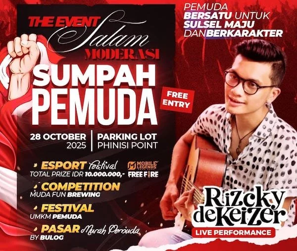 Pemprov Sulsel bersama OKP rayakan Sumpah Pemuda dengan semangat moderasi (dok ist)