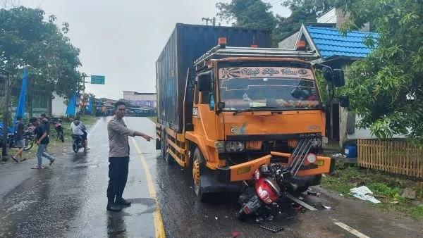 Laka lantas yang mengakibatkan 1 orang meninggal dunia (Dok : Ist).