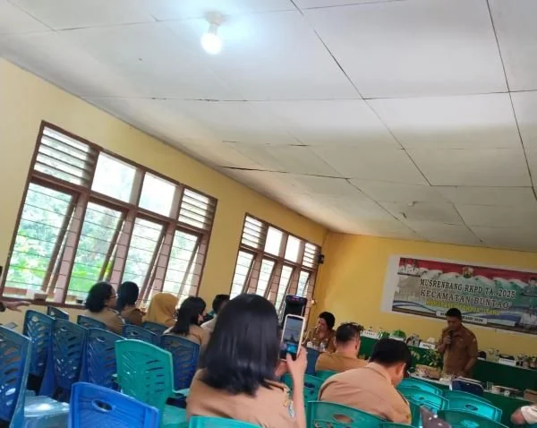Musrembang di Kecamatan Buntao' Kabupaten Toraja Utara, Senin (26/2).