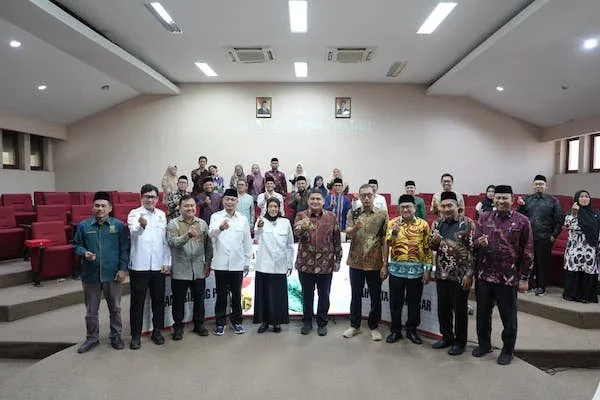 Suasana Usai Membuka Seleksi Baznas Makassar (Dok: Ist).