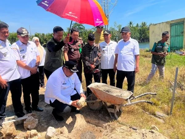 Pemerintah Kabupaten Maros mulai merealisasikan pembangunan tiga Kampung Nelayan Merah Putih (Dok: Ist)