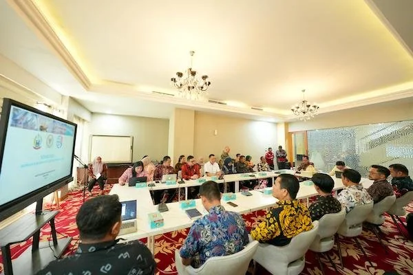Sosialisasi Sosialisasi Jaringan Dokumentasi dan Informasi Hukum (JDIH) di Kantor Gubernur Sulsel (dok. Ist)