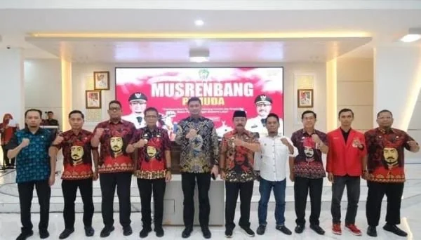 Bupati Gowa, Adnan Purichta Ichsan saat Musrenbang Pemuda.