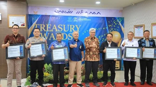 Satuan Kerja Kementerian Agama di Sulsel Borong Penghargaan di Treasury Award 2025. Dok. Ist
