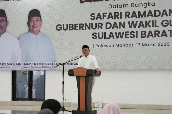 Safari Ramadhan Pemprov Sulbar di Polman (dok:Ist)