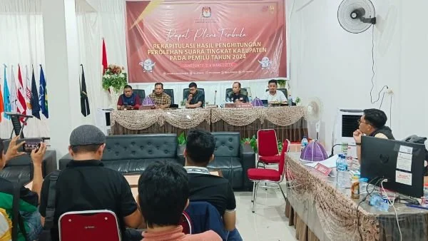 Komisi Pemilihan Umum (KPU) Jeneponto akhirnya menetapkan hasil perolehan suara partai politik untuk Kabupaten/ Kota pada Pemilu 2024.