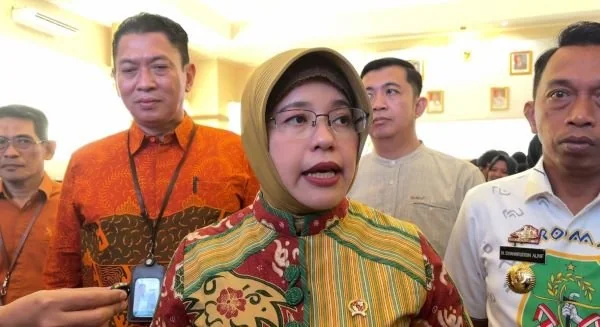 Kepala Badan Pusat Statistik Amalia Adininggar Widyasanti (dok. Syamsi/KabarMakassar)