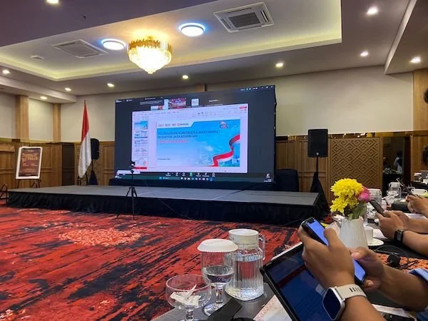 Media Gathering Otoritas Jasa Keuangan Sulawesi Selatan dan Sulawesi Barat 2025 di Malang (Dok: Nofi KabarMakassar)