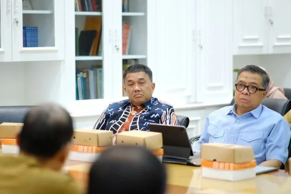 Pj Sekda Makassar Gelar Rapat Koordinasi dengan Tim Transisi MULIA (Dok : Ist).