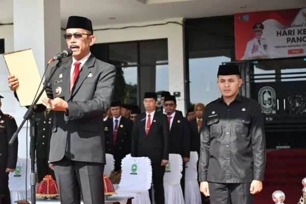 Pemkab Kabupaten Sinjai mengelar Upacara Peringatan Hari Kebangkitan Pancasila (Dok : Ist).