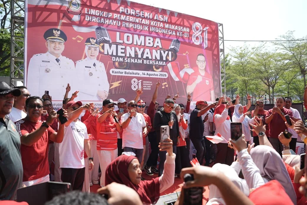 Porseni HUT ke-81 RI di Makassar (Dok: Ist)