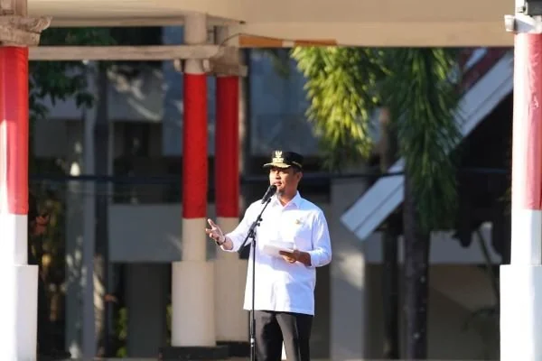 Pemprov Sulsel beri kebijakan WFA pegawai, Gubernur Andi Sudirman ingatkan tetap jaga kinerja (Dok : Ist).