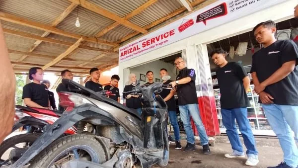 Bengkel binaan menjadi sumber penghidupan masyarakat (Dok: Ist)