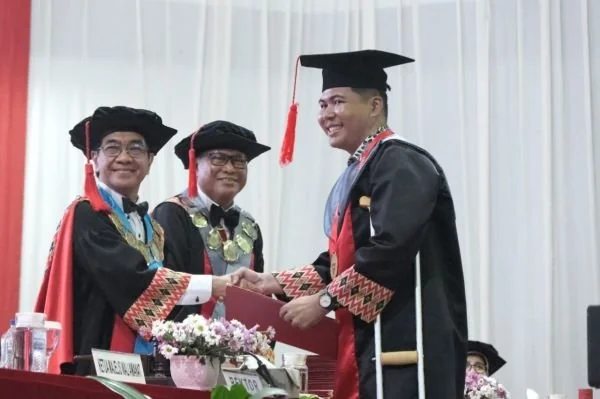 Agum Trianto Gunawan, mahasiswa Program Studi Magister Manajemen, pada Fakultas Ekonomi dan Bisnis Unhas (Dok : Ist).