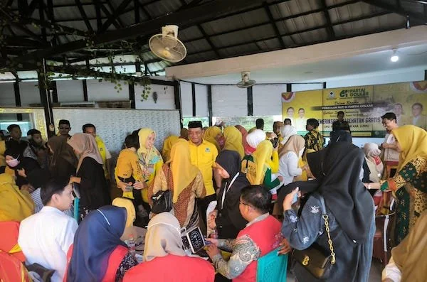 Suasana HUT Golkar ke-61 di Luwu (Dok: Ist).