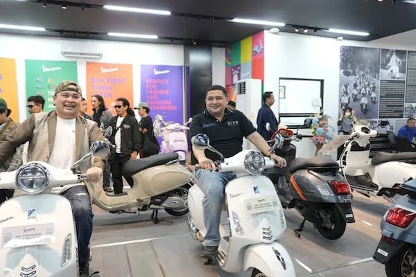Wali Kota Makassar, Munafri Arifuddin saat Menghadiri Grand Opening dn Meresmikan Showroom Motoplex Putra Sulsel, (Dok: Ist).