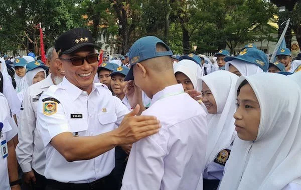 Pj Gubernur Sulsel, Prof Zudan Arif Fakrulloh di Rumah Jabatan Gubernur Sulsel (Dok: Nofi KabarMakassar)