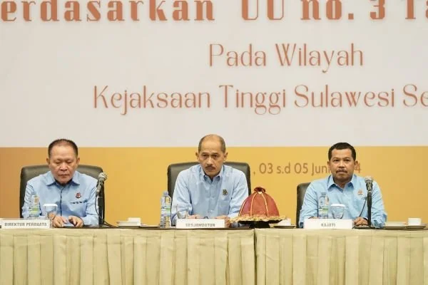 Kegiatan Supervisi dan Bimbingan Teknis Penyelesaian Uang Pengganti yang diputus berdasarkan Undang-Undang nomor 3 Tahun 1971.