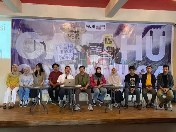 Catatan Akhir Tahun WALHI Sulsel 2024 (Dok : Ist).