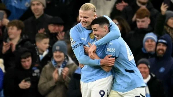 Manchester City berhasil mengamankan tiket play-off Liga Champions 2024/2025 (Dok : Int).
