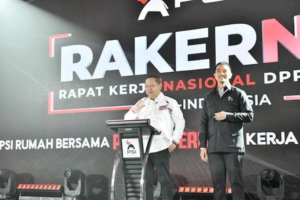 Ketum PSI Kaesang Pangarep dan Rusdi Masse Mappasessu (Dok: Ist).