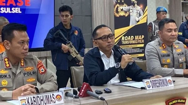 Dir Krimum Polda Sulsel, Kombes Pol  Polda Sulsel, Kombes Pol Setiadi Sulaksono (Dok: Atri KabarMakassar)