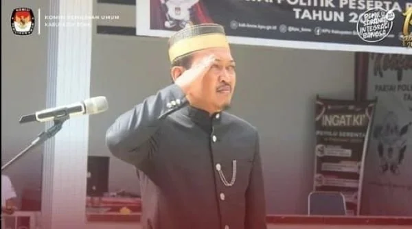 Ketua KPU Bone, Yusran Tajuddin.