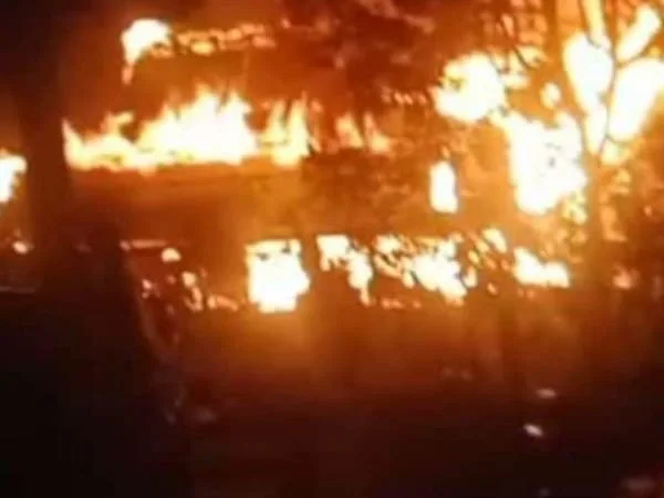 Peristiwa kebakaran telah terjadi di Dusun Junggea Jeneponto (Dok : Ist).