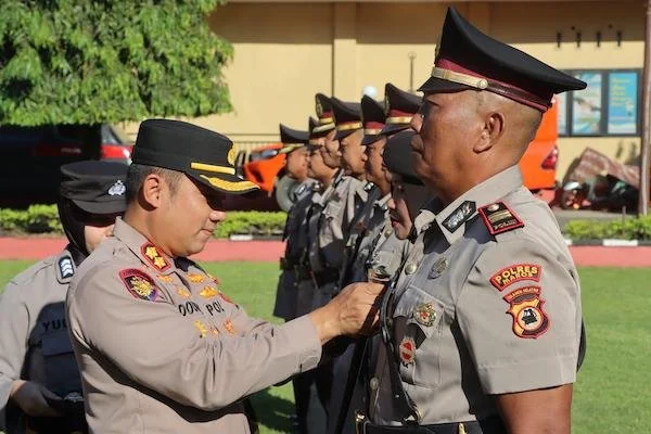 sertijab Polres Maros (Dok:Ist)