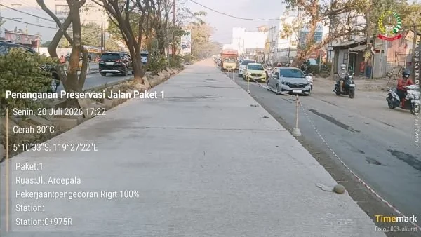 Penampakan Jalan Aroepala. (Dok: Ist)