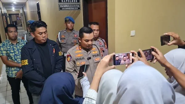 Kapolres maros Douglas Mahendrajaya dalam pernyataan resminya