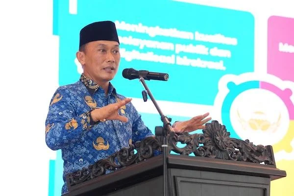 Pj Gubernur Sulsel, Prof Zudan Arif Fakrulloh di Luwu (Dok: Ist)