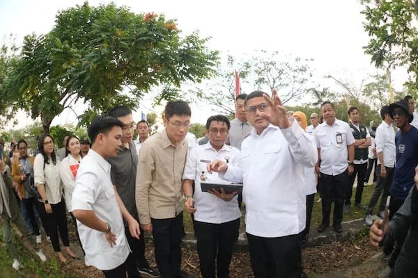 Lokasi Proyek Stadion Untia Makassar di Kecamatan Biringkanaya, (Dok: Ist).