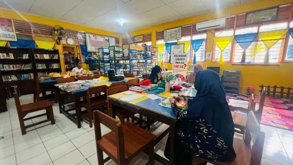 Salah satu perpustakaan sekolah di Sulsel (Dok: Ist)