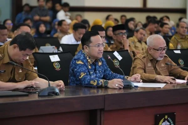 Wakil Bupati Gowa Darmawangsyah Muin saat Hadiri Musrenbang Tematik Tingkat Sulsel (Dok: Ist).