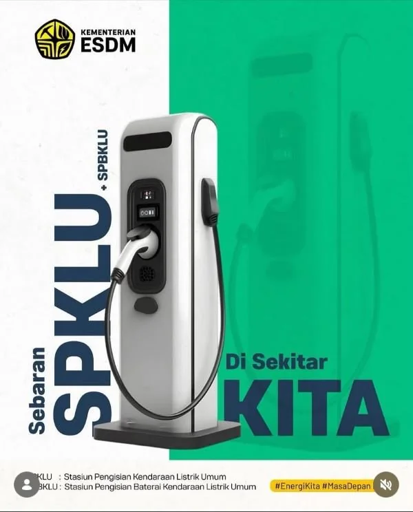 Stasiun Pengisian Kendaraan Listrik Umum (SPKLU). (Dok; Ist)