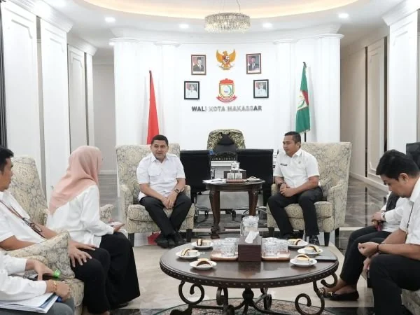Audiensi BPN Kota Makassar dengan Wali Kota Makassar Munafri Arifuddin, (Dok: Ist)