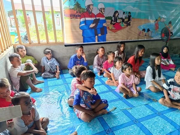 Program Pemberdayaan Sekolah Non-formal anak pesisir (Dok : Ist).