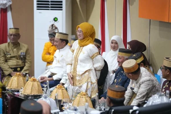 Bupati Gowa saat Menghadiri Rapat Paripurna DPRD Kota Parepare dalam rangka memperingati Hari Jadi Ke-66 Kota Parepare (Dok: Ist).